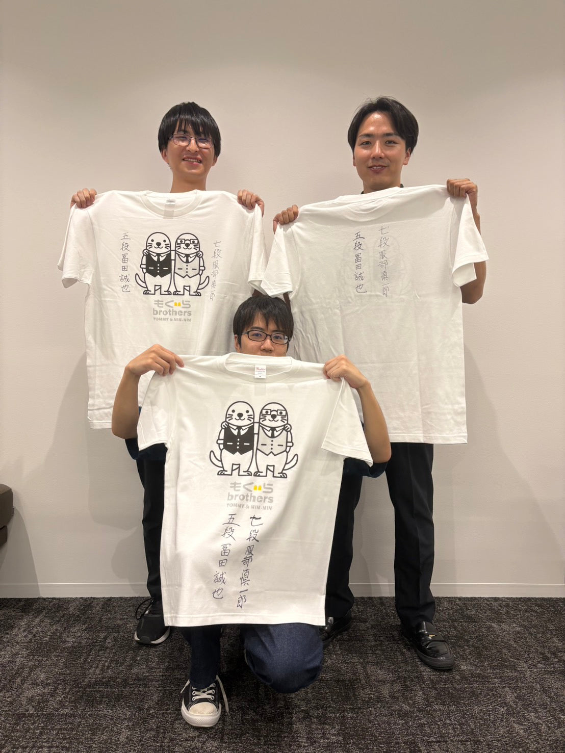 【お二人のサイン入り☆】もぐら兄弟Ｔシャツ（もぐＴ）