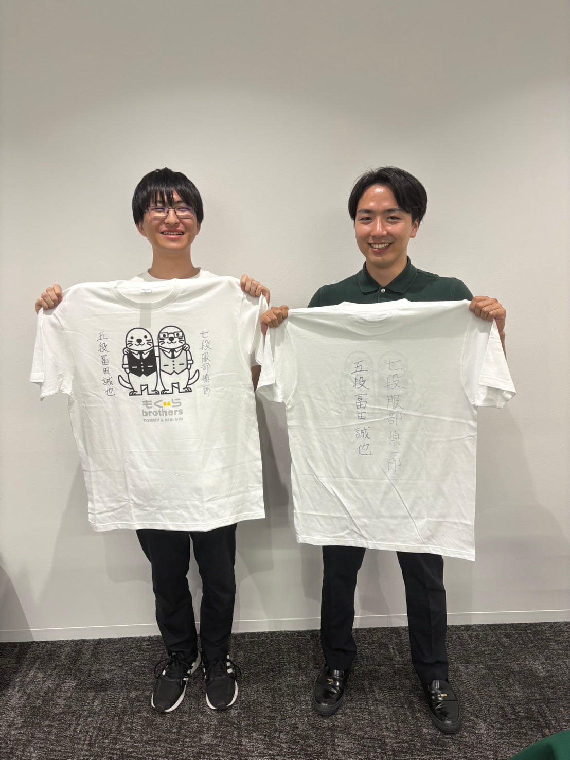【お二人のサイン入り☆】もぐら兄弟Ｔシャツ（もぐＴ）