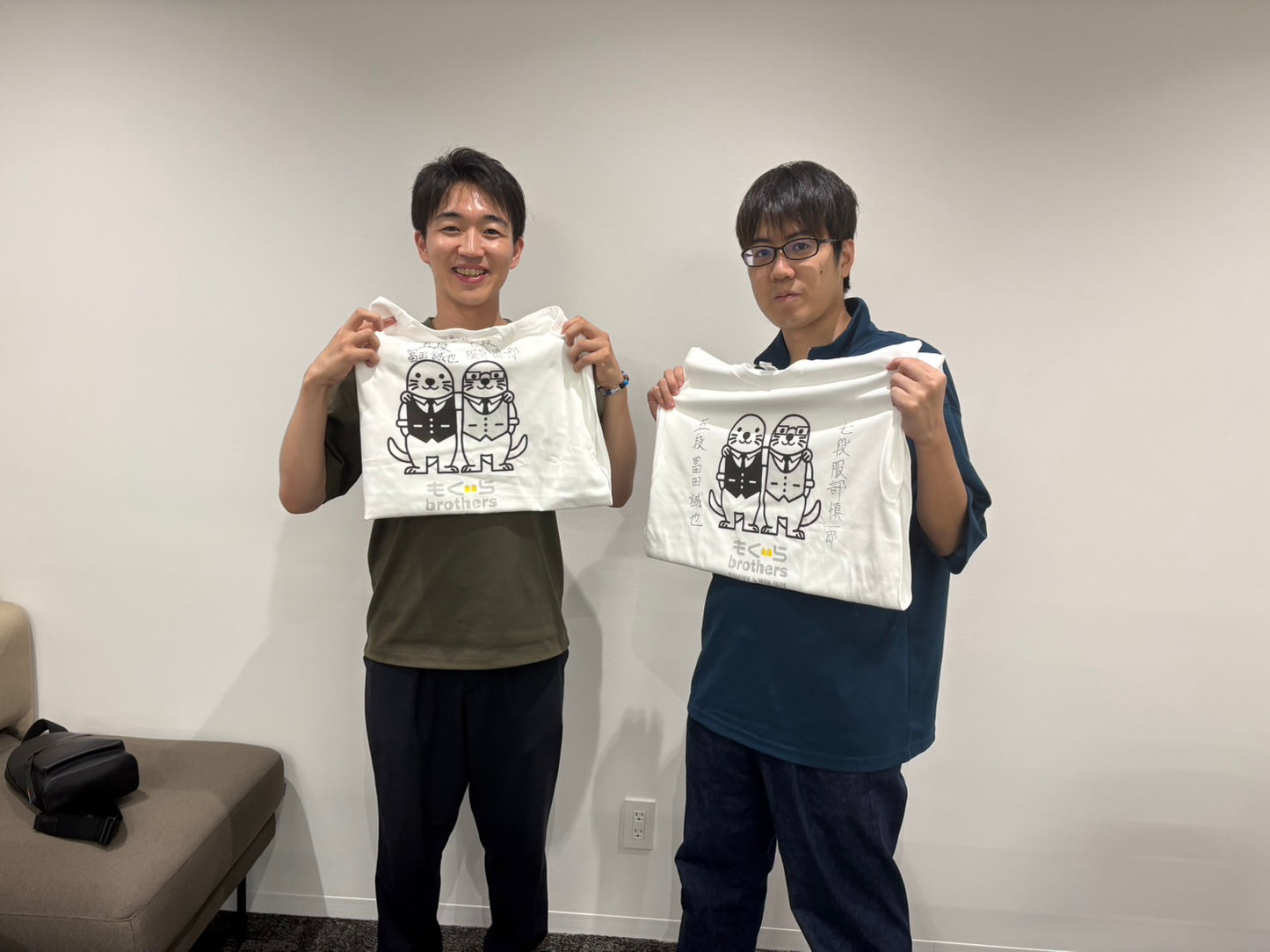 【お二人のサイン入り☆】もぐら兄弟Ｔシャツ（もぐＴ）