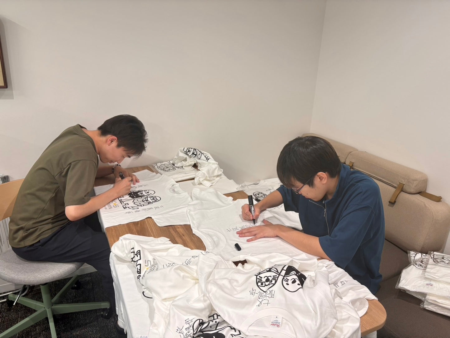 【お二人のサイン入り☆】もぐら兄弟Ｔシャツ（もぐＴ）