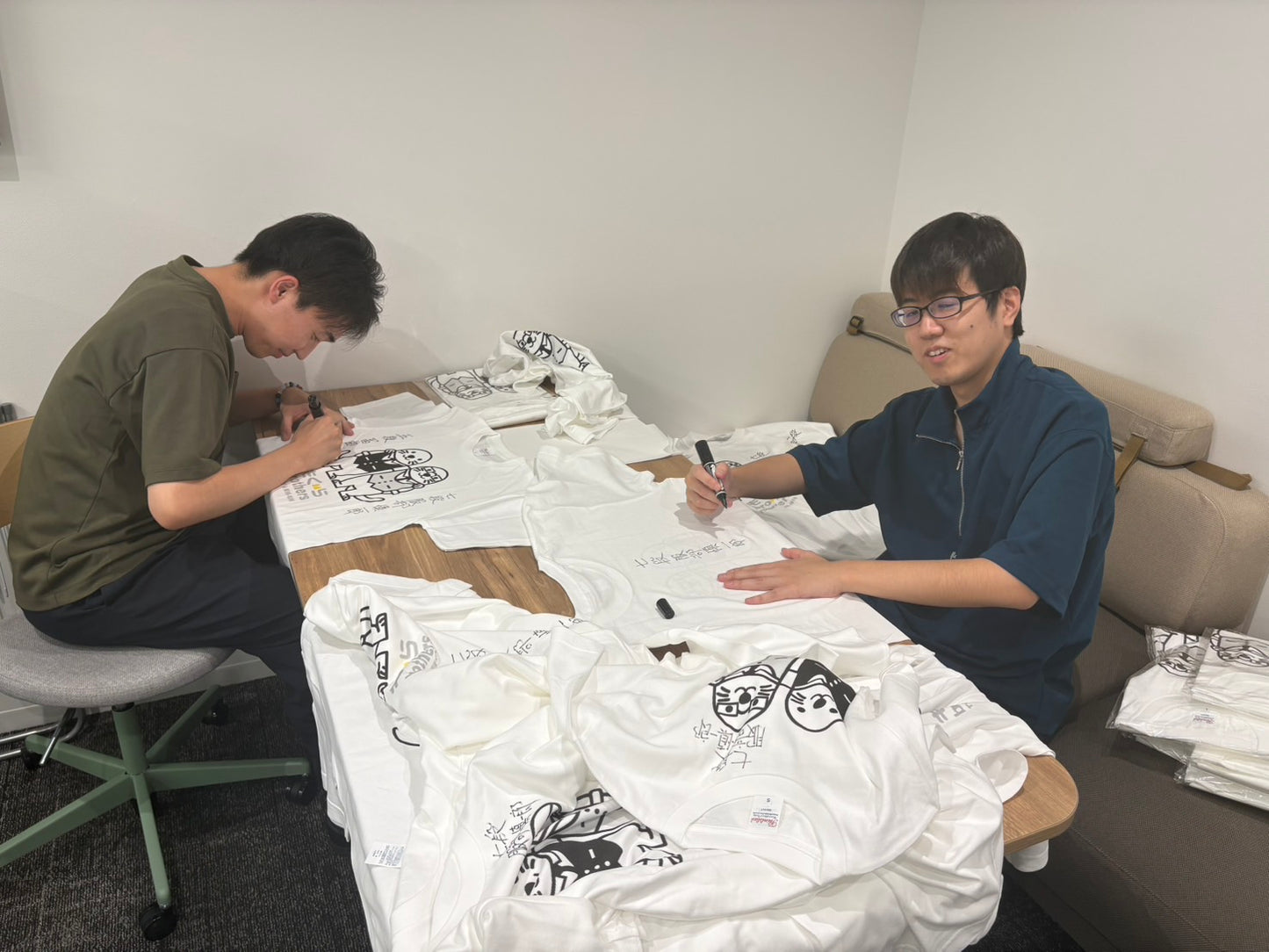 【お二人のサイン入り☆】もぐら兄弟Ｔシャツ（もぐＴ）