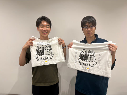 【お二人のサイン入り☆】もぐら兄弟Ｔシャツ（もぐＴ）