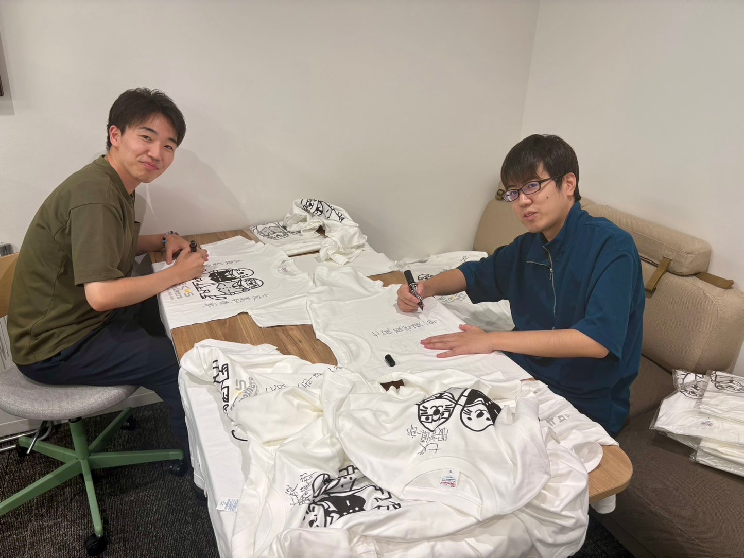 【お二人のサイン入り☆】もぐら兄弟Ｔシャツ（もぐＴ）