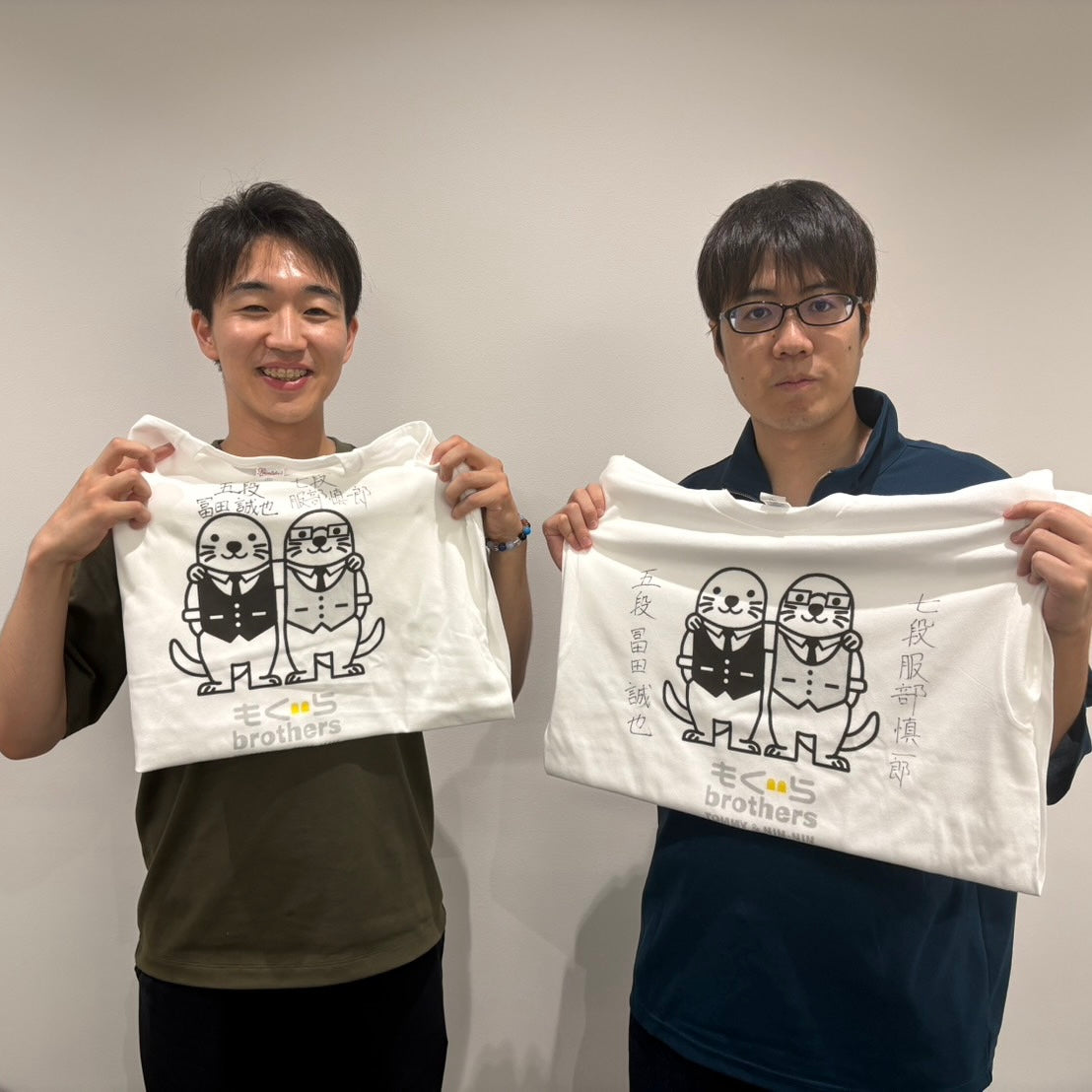 【お二人のサイン入り☆】もぐら兄弟Ｔシャツ（もぐＴ）